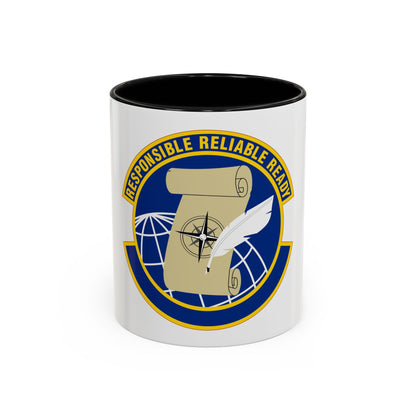 764 Enterprise Sourcing Squadron AFMC (U.S. Air Force) Accent Coffee Mug