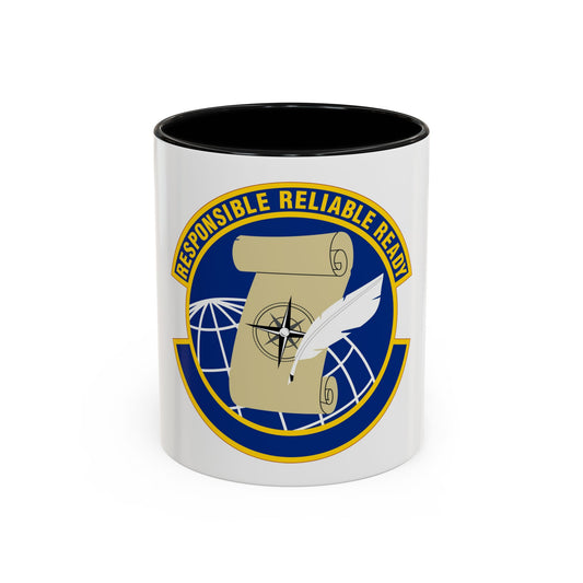 764 Enterprise Sourcing Squadron AFMC (U.S. Air Force) Accent Coffee Mug