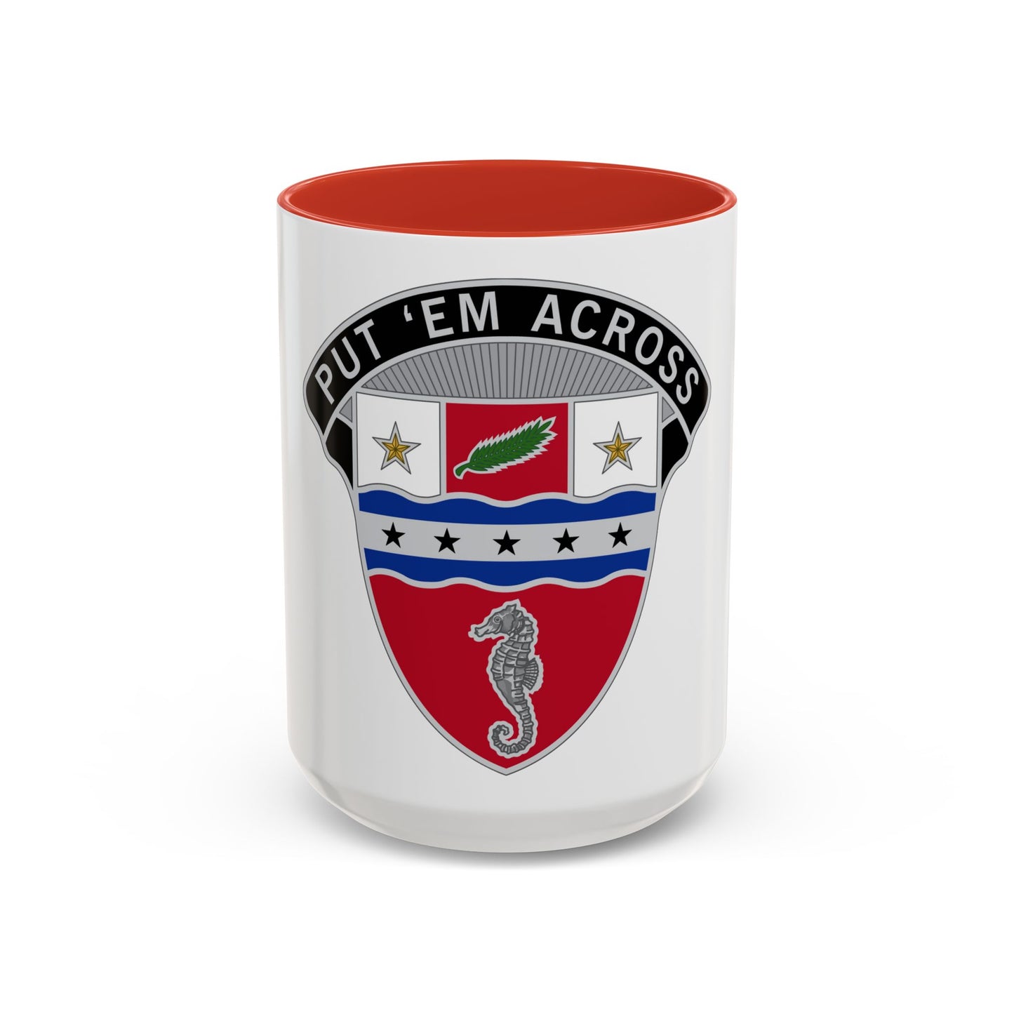 1st Engineer Brigade (U.S. Army) Accent Coffee Mug