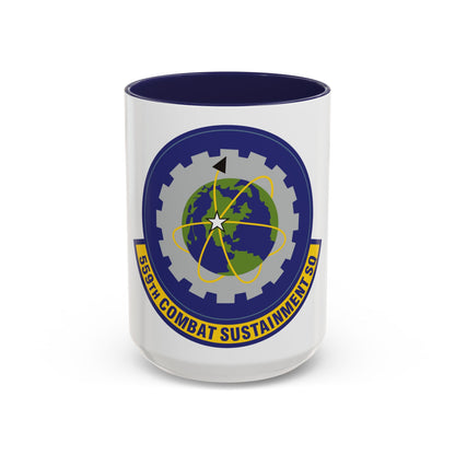 559th Combat Sustainment Squadron (U.S. Air Force) Accent Coffee Mug