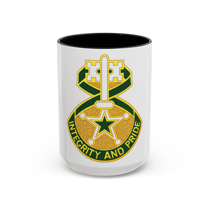 607 Military Police Battalion (U.S. Army) Accent Coffee Mug