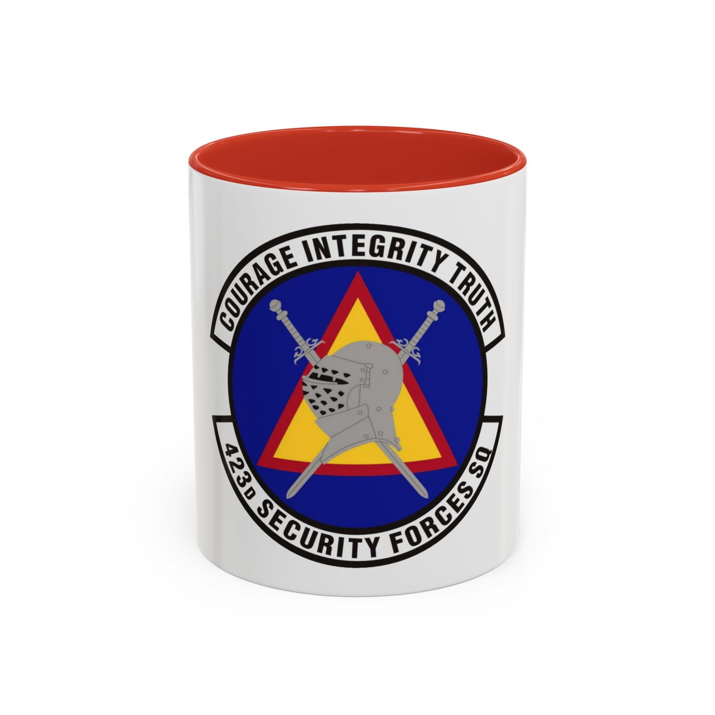 423d Security Forces Squadron (U.S. Air Force) Accent Coffee Mug