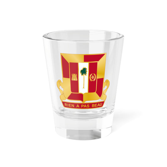 718th Antiaircraft Artillery Gun Battalion (U.S. Army) Shot Glass 1.5oz