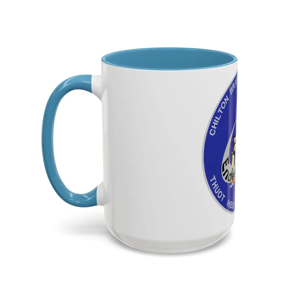 STS 49 (NASA) Accent Coffee Mug-Go Mug Yourself