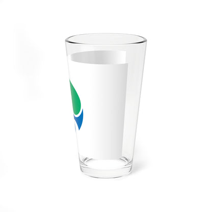 Flag of Hamamatsu Shizuoka (Japan) Pint Glass 16oz