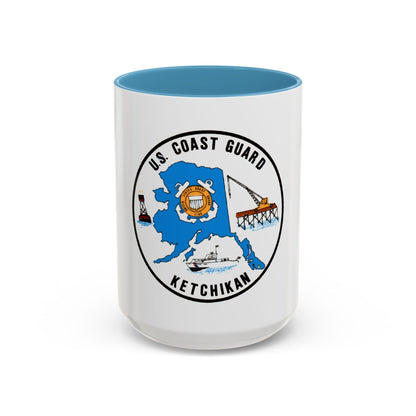 USCGC Planetree WLB 307 (U.S. Coast Guard) Accent Coffee Mug