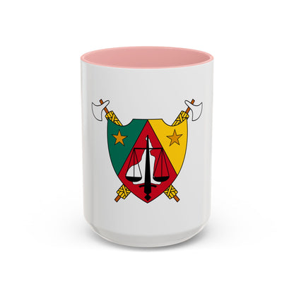 Coat of Arms of Cameroon (1960-1961) - Accent Coffee Mug