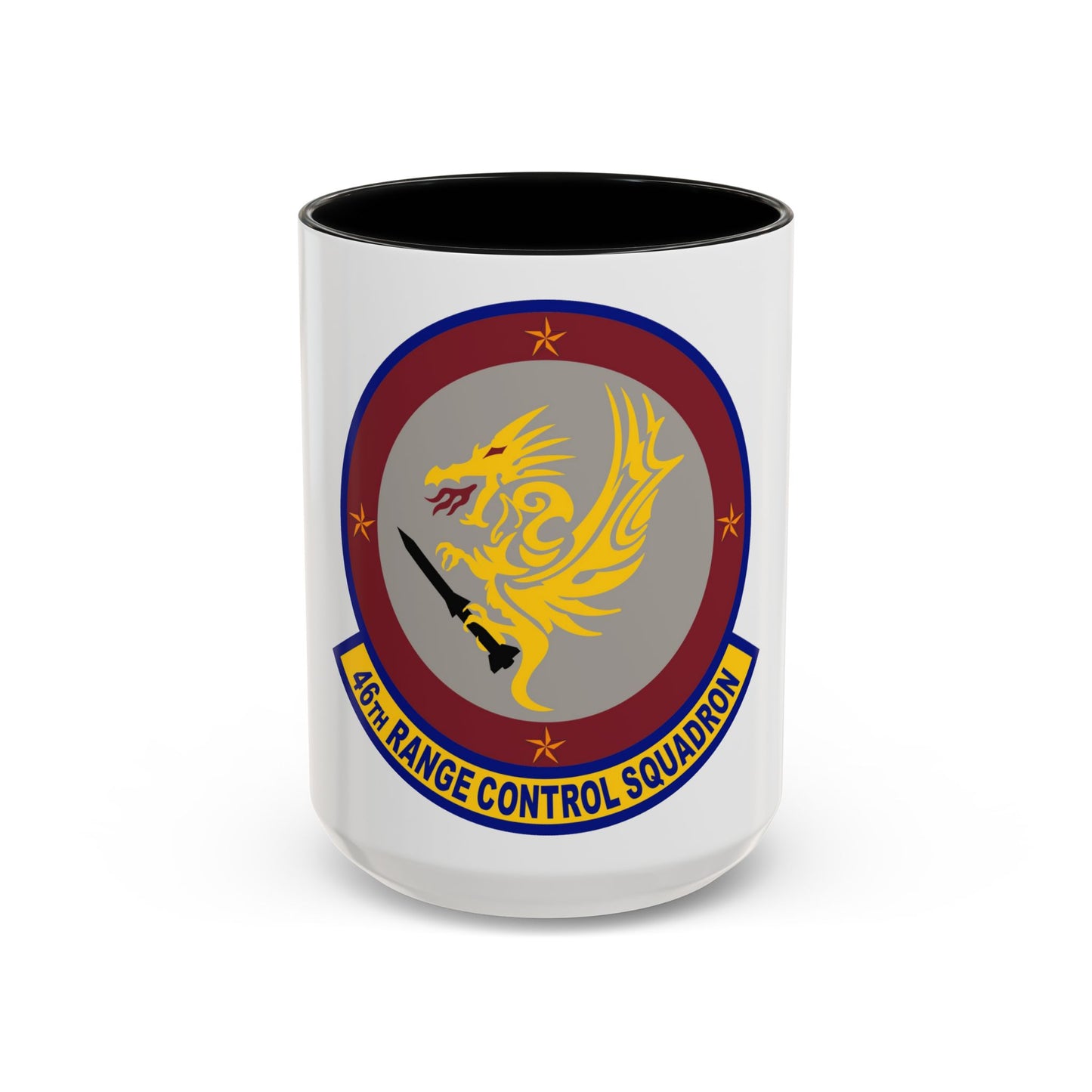 46 Range Control Squadron AFMC (U.S. Air Force) Accent Coffee Mug