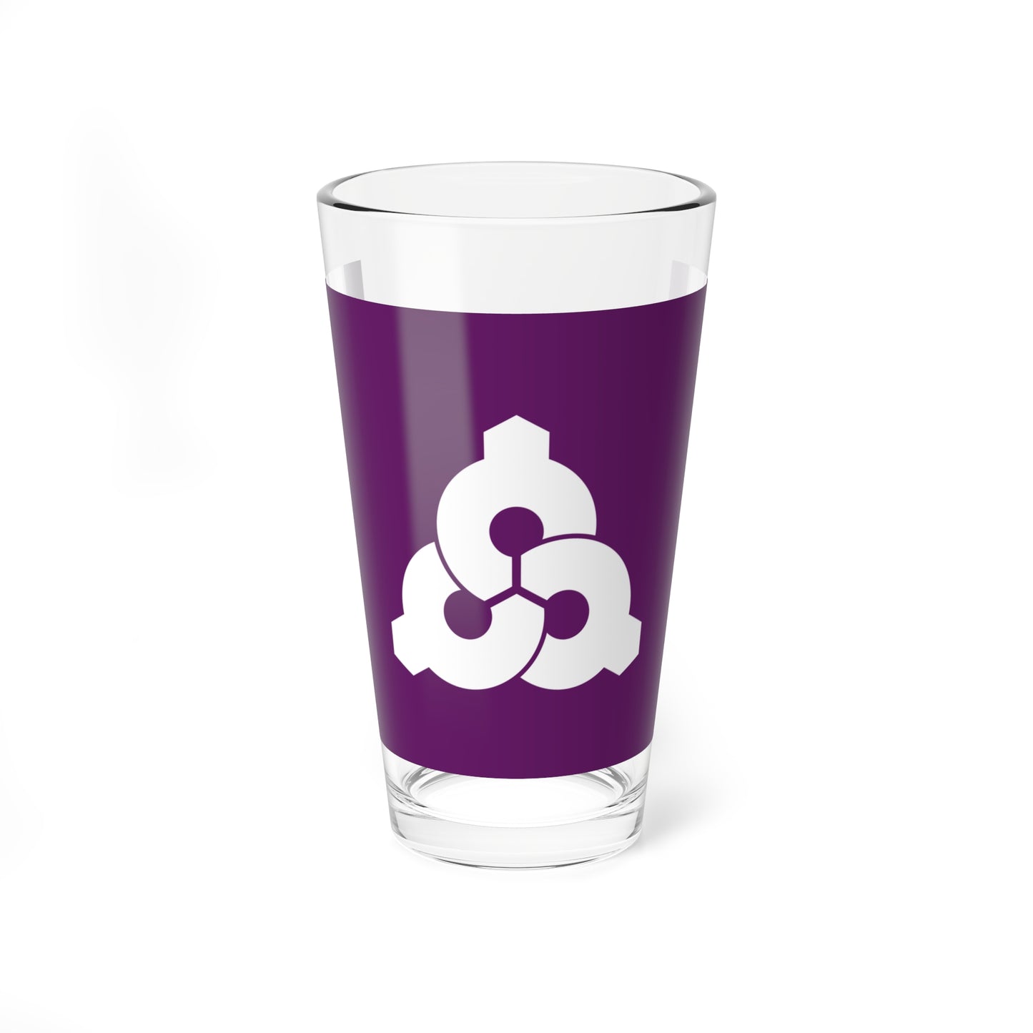 Flag of Tomigusuku Okinawa no text (Japan) Pint Glass 16oz