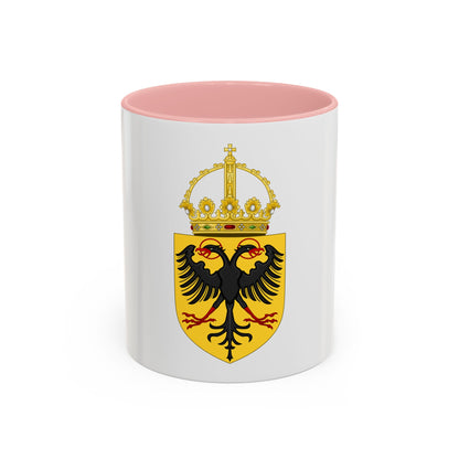 Coat of Arms of the Holy Roman Emperor (1433-1450) - Accent Coffee Mug