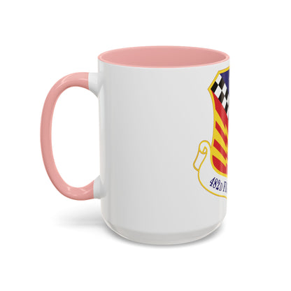 482d Fighter Wing (U.S. Air Force) Accent Coffee Mug