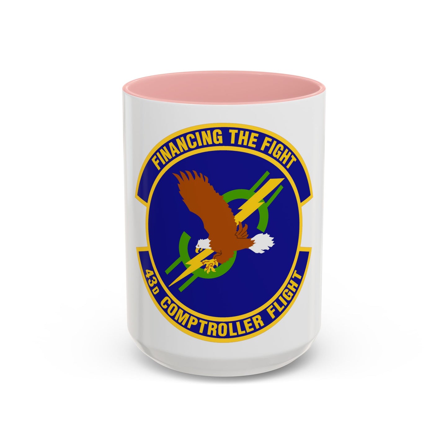 43d Comptroller Flight (U.S. Air Force) Accent Coffee Mug