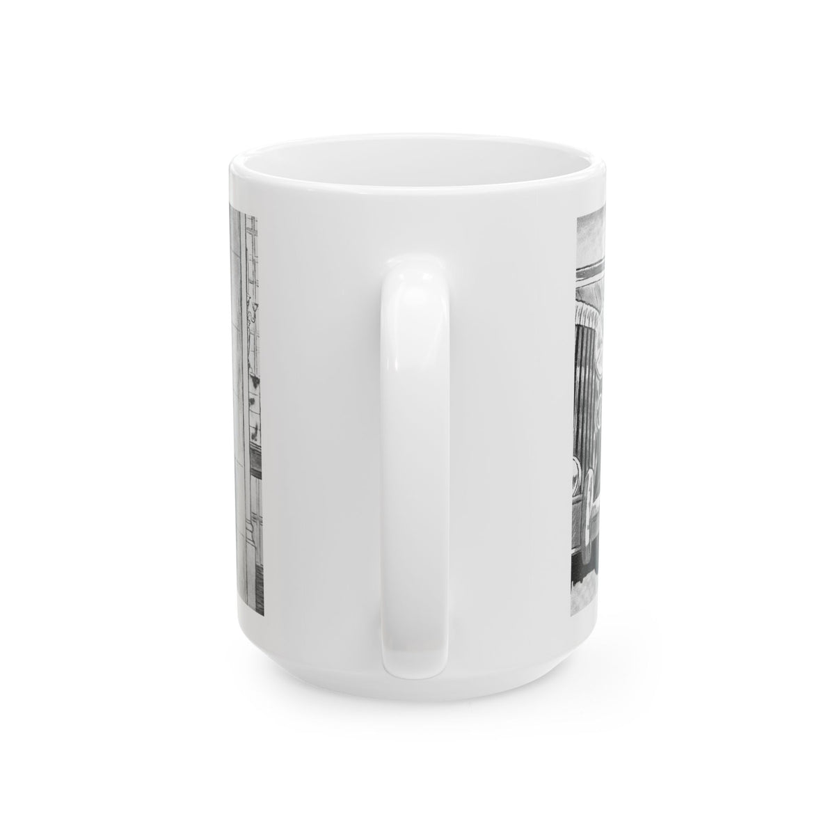 Fancy Town (1) - White Coffee Mug