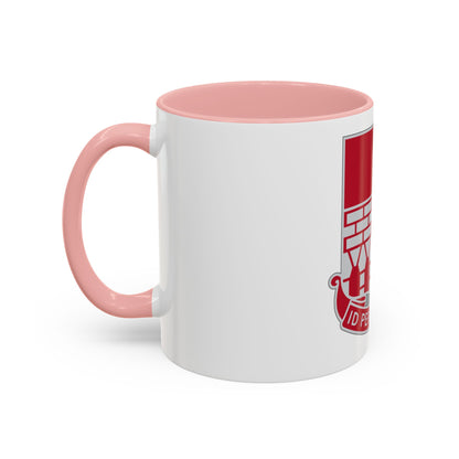12 Engineer Battalion (U.S. Army) Accent Coffee Mug