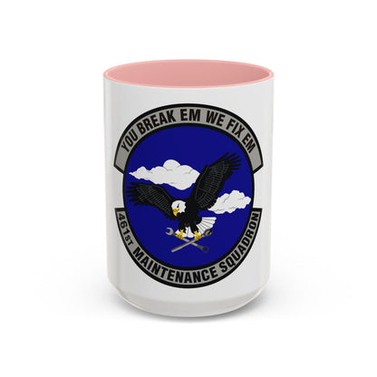 461st Maintenance Squadron (U.S. Air Force) Accent Coffee Mug