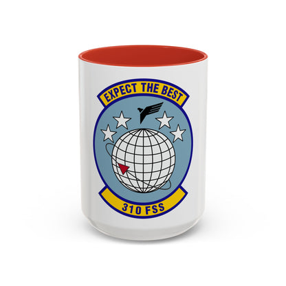 310 Force Support Squadron AFRC (U.S. Air Force) Accent Coffee Mug