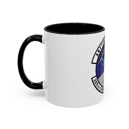 305th Communications Squadron (U.S. Air Force) Accent Coffee Mug