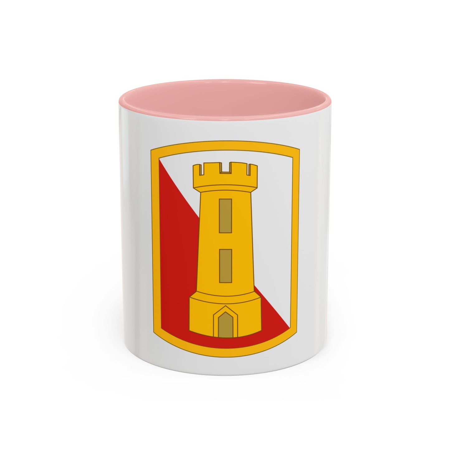 168th Engineer Brigade (U.S. Army) Accent Coffee Mug