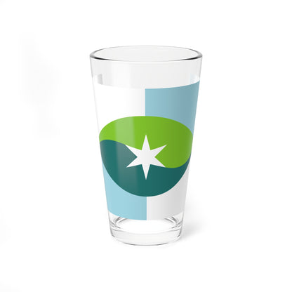 Flag of Park City Kansas (United States) Pint Glass 16oz