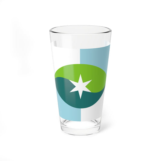 Flag of Park City Kansas (United States) Pint Glass 16oz