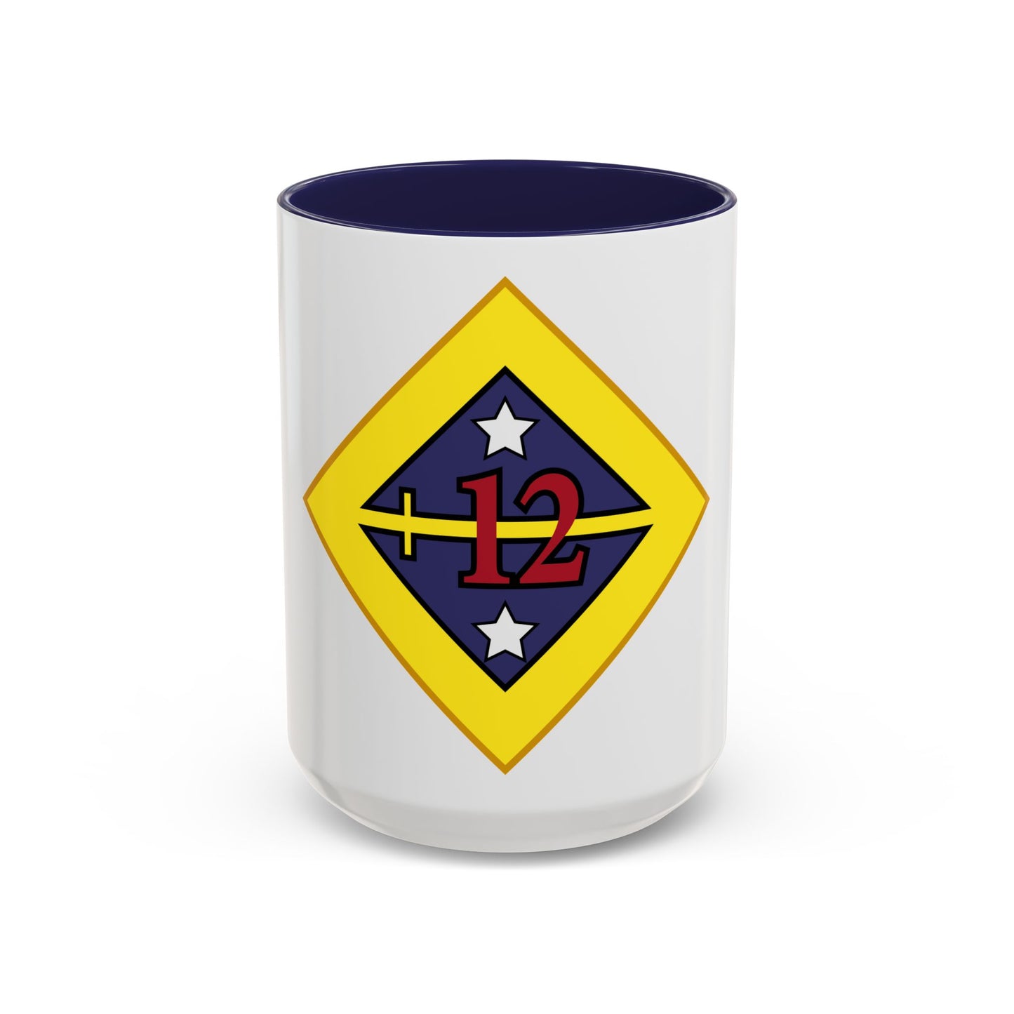 12th US division Insignia (U.S. Army) Accent Coffee Mug