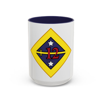 12th US division Insignia (U.S. Army) Accent Coffee Mug