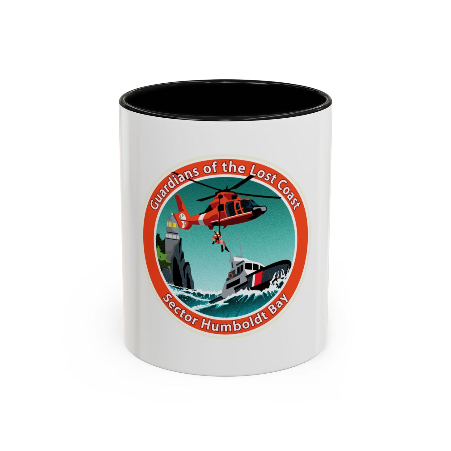 USCG Sector Humboldt Bay (U.S. Coast Guard) Accent Coffee Mug