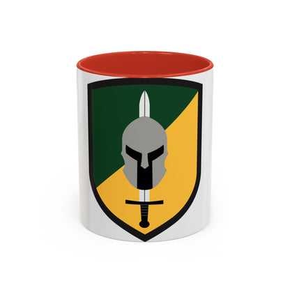 142 Military Police Brigade (U.S. Army) Accent Coffee Mug