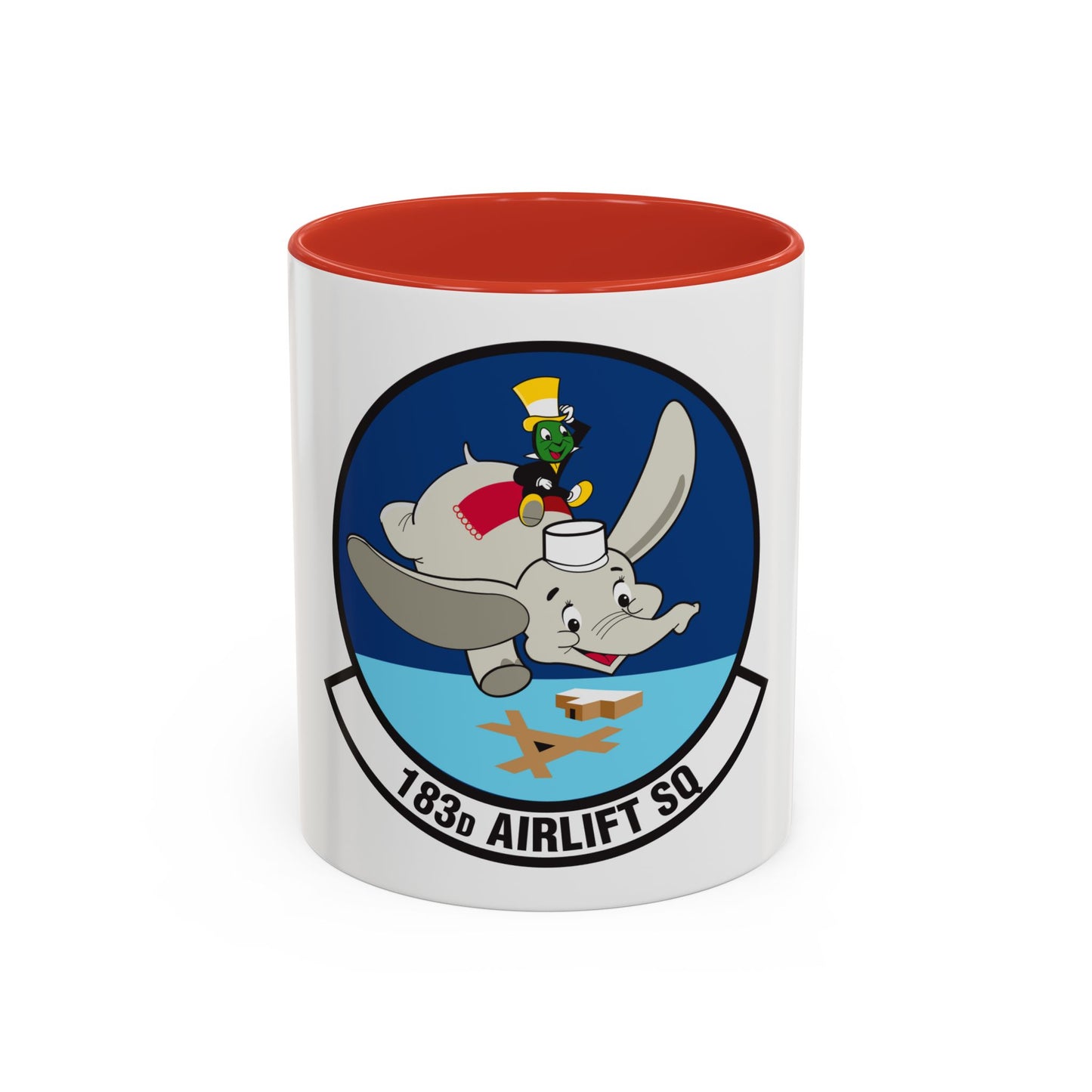 183 Airlift Squadron (U.S. Air Force) Accent Coffee Mug