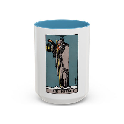 The Hermit (Tarot Card) Accent Coffee Mug