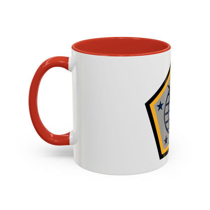 Human Resources Command (U.S. Army) Accent Coffee Mug
