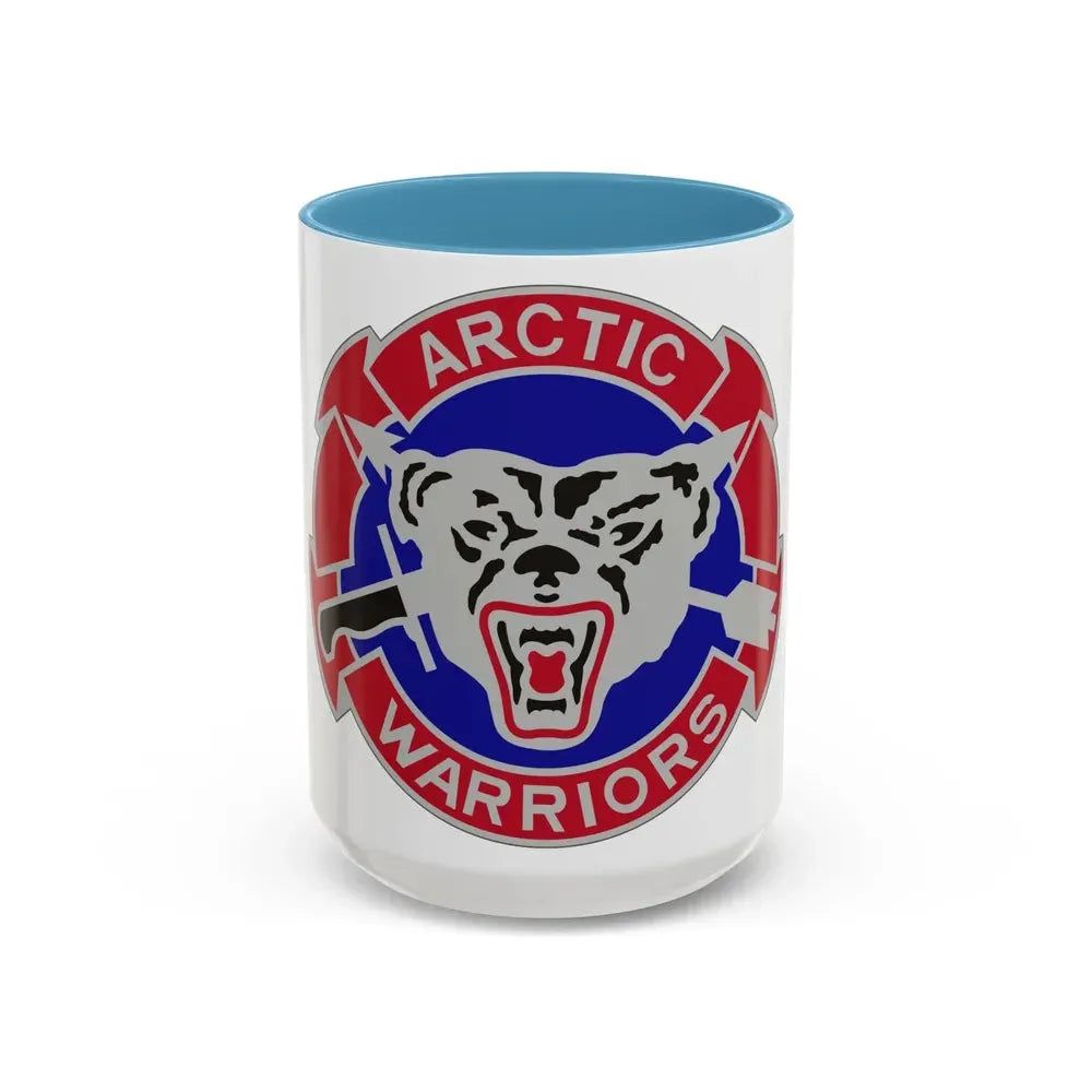 297 Battlefield Surveillance Brigade 2 (U.S. Army) Accent Coffee Mug 15oz Light Blue - Go Mug Yourself