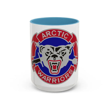 297 Battlefield Surveillance Brigade 2 (U.S. Army) Accent Coffee Mug 15oz Light Blue - Go Mug Yourself
