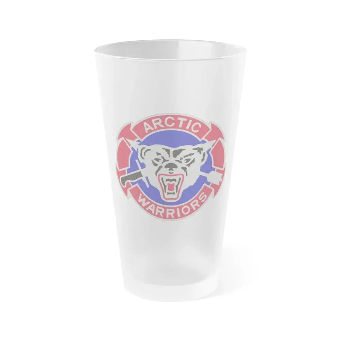 297 Battlefield Surveillance Brigade 2 (U.S. Army) Frosted Pint Glass 16oz Default Title - Go Mug Yourself