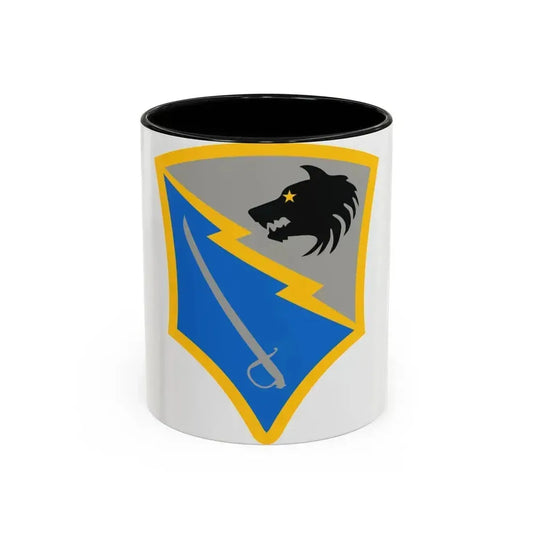 297 Battlefield Surveillance Brigade (U.S. Army) Accent Coffee Mug 11oz Black - Go Mug Yourself