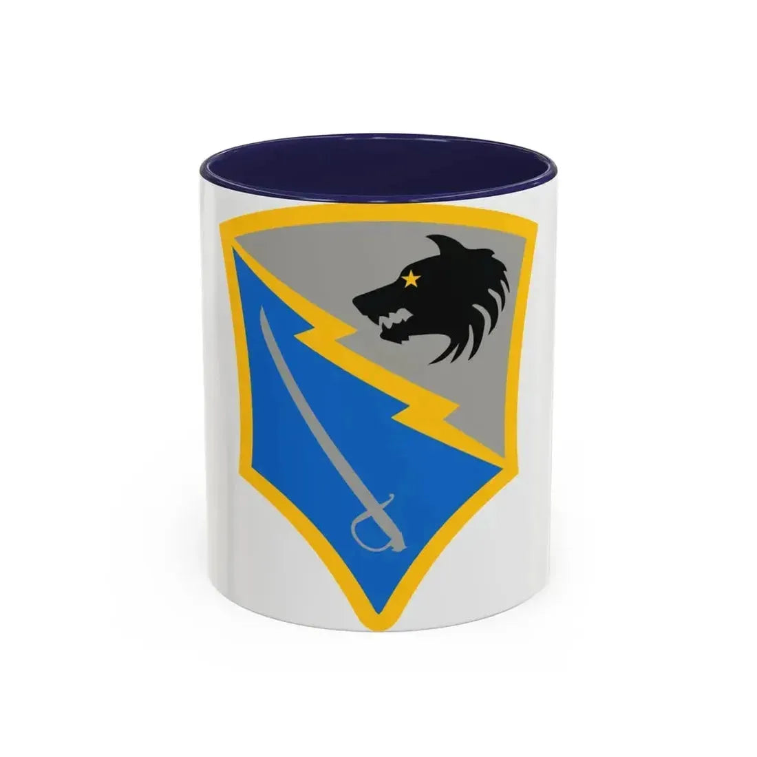 297 Battlefield Surveillance Brigade (U.S. Army) Accent Coffee Mug 11oz Navy - Go Mug Yourself
