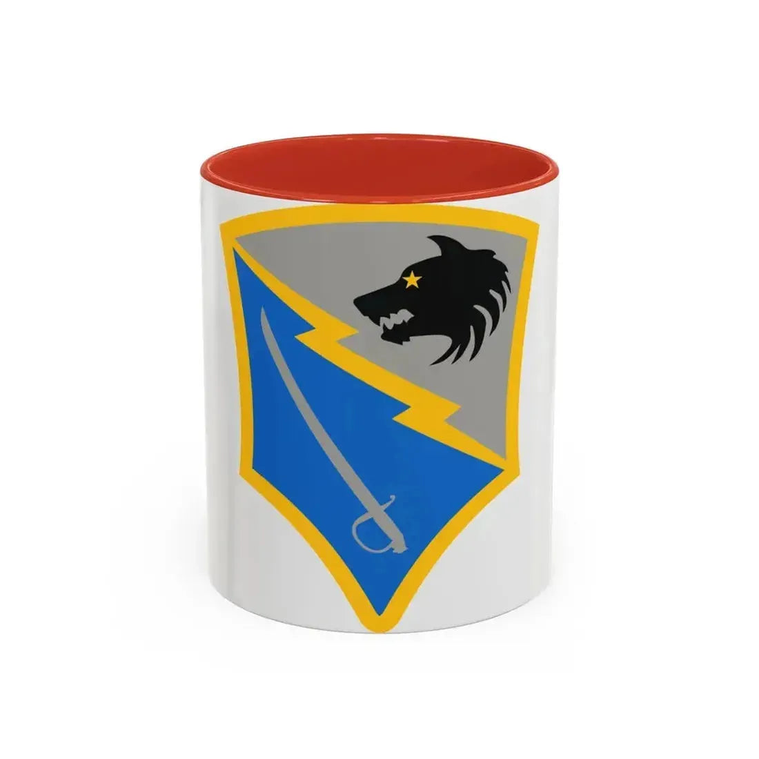 297 Battlefield Surveillance Brigade (U.S. Army) Accent Coffee Mug 11oz Red - Go Mug Yourself