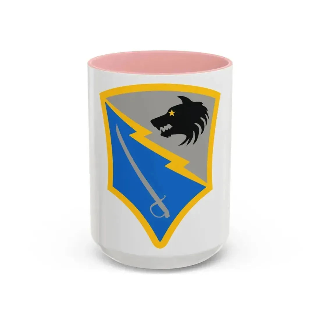 297 Battlefield Surveillance Brigade (U.S. Army) Accent Coffee Mug 15oz Pink - Go Mug Yourself