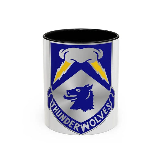 297 Cavalry Regiment (U.S. Army) Accent Coffee Mug 11oz Black - Go Mug Yourself