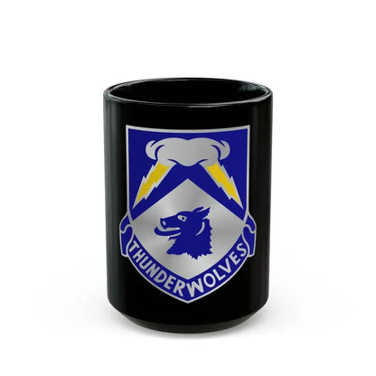 297 Cavalry Regiment (U.S. Army) Black Coffee Mug 15oz - Go Mug Yourself