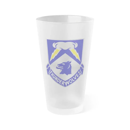 297 Cavalry Regiment (U.S. Army) Frosted Pint Glass 16oz Default Title - Go Mug Yourself