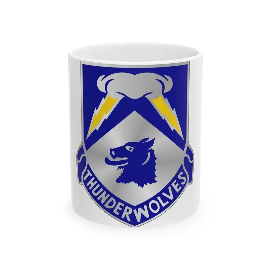 297 Cavalry Regiment (U.S. Army) White Coffee Mug - Go Mug Yourself