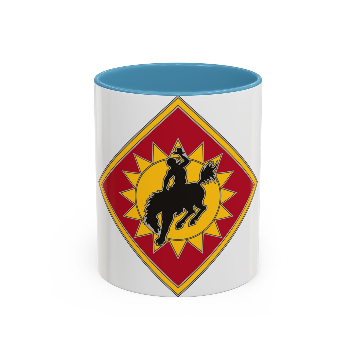 115th Field Artillery Brigade (U.S. Army) Accent Coffee Mug