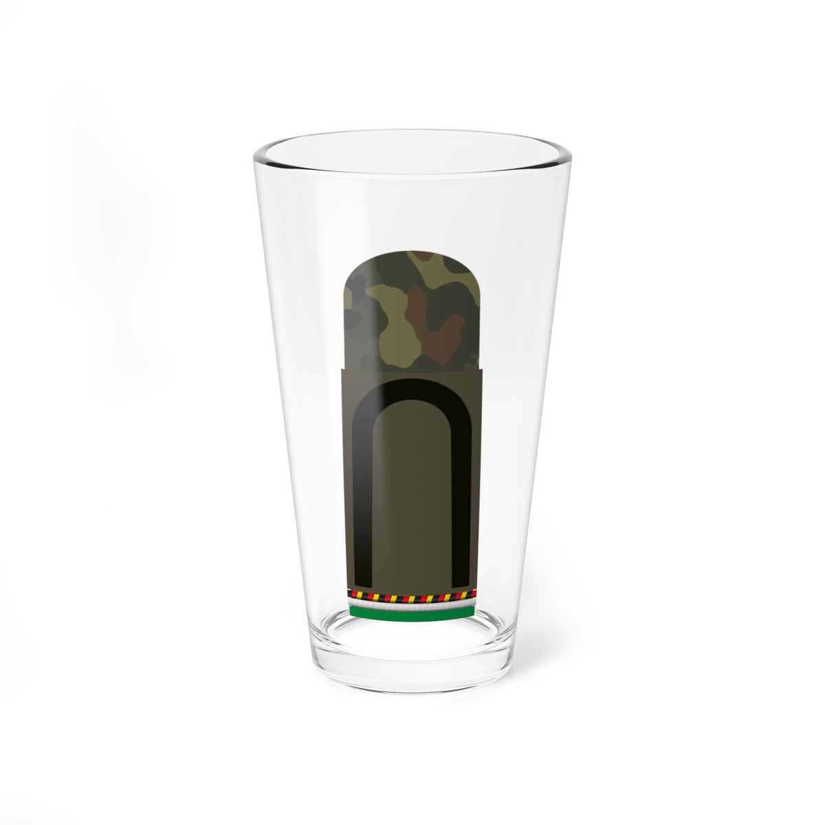 HA OS5 21a Fahnenjunker d.R. PzGren (Germany) (Military Rank) Pint Glass 16oz