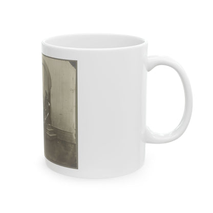 Band Of 9th & 10th Veterans Reserve Corps, Wash. D.C. Apr. 1865 (U.S. Civil War) White Coffee Mug
