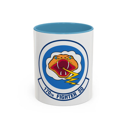 170 Fighter Squadron (U.S. Air Force) Accent Coffee Mug