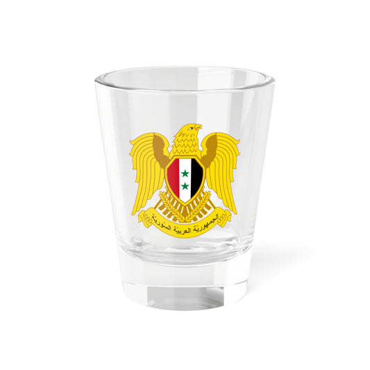 Coat of arms of Syria - Shot Glass 1.5oz