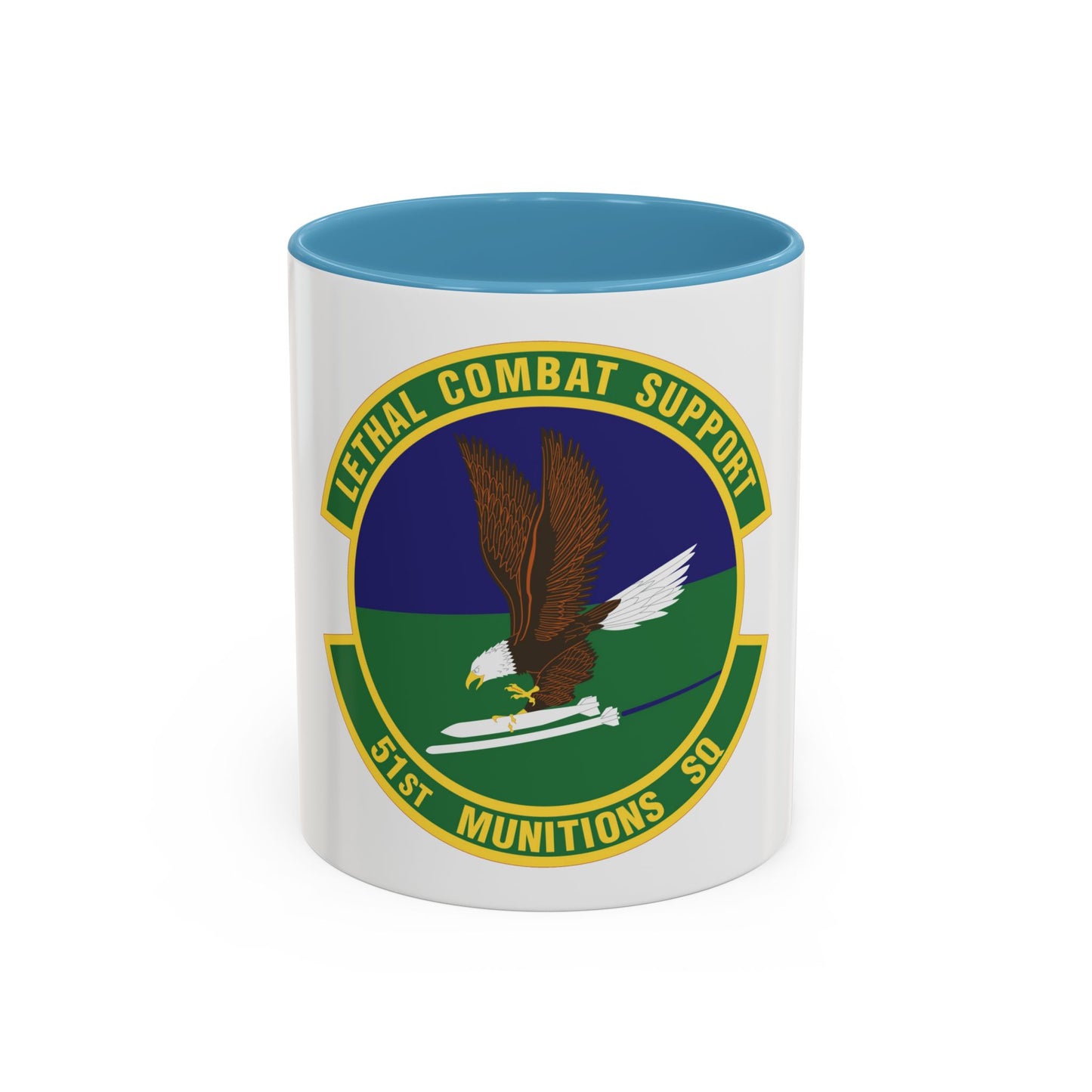 51st Munitions Squadron (U.S. Air Force) Accent Coffee Mug