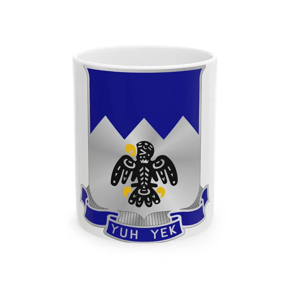 297th Infantry Regiment (U.S. Army) White Coffee Mug-11oz-Go Mug Yourself