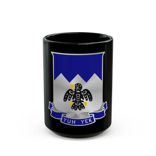 297th Infantry Regiment (U.S. Army) Black Coffee Mug 15oz - Go Mug Yourself